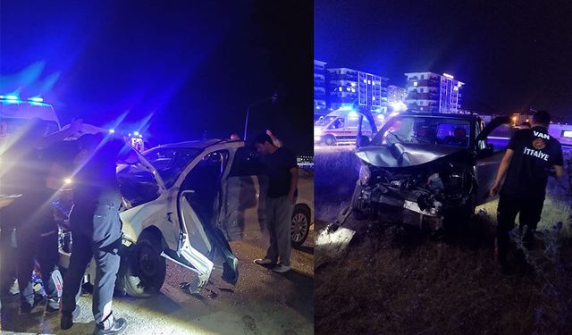 Van’da trafik kazası: 3 yaralı