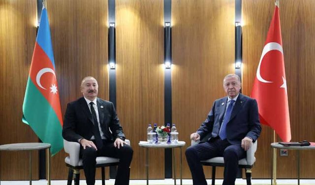Erdoğan, Azerbaycan Cumhurbaşkanı Aliyev ile görüştü