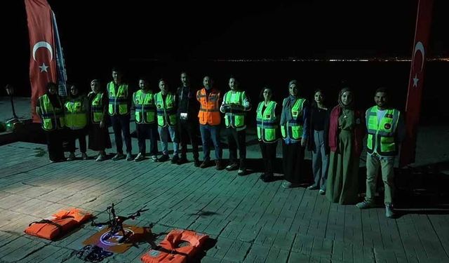Van Gölü’nde gerçeğini aratmayan tatbikat
