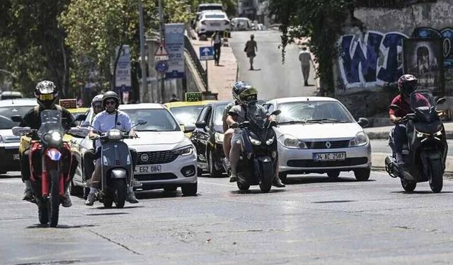 Motosiklet sayısının otomobil sayısını geçtiği il sayısı 7 oldu