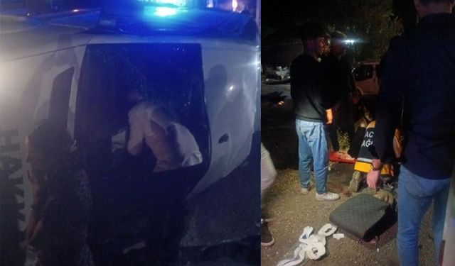Van’da yolcu minibüsü devrildi: Çok sayıda yaralı var