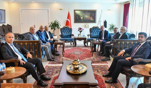 Van'ın Geleceği Platformu’ndan Vali Ozan Balcı’ya ziyaret