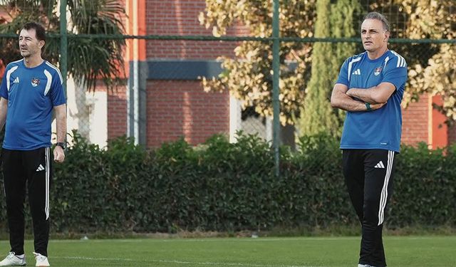Vanspor’un yeni hocası ilk antrenmanına çıktı