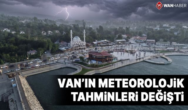 Meteorolojik tahminler değişti! İşte Van’da 5 günlük hava durumu