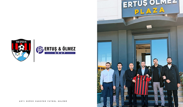 Vanspor'un forma sırt sponsoru belli oldu