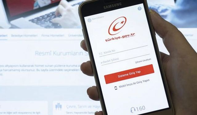 E-Devlet’e yeni özellik eklendi: Bugün itibarıyla başladı