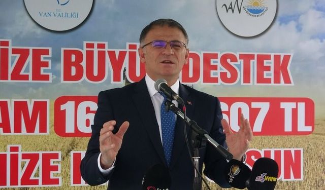 Vanlı çiftçilere tohum desteği