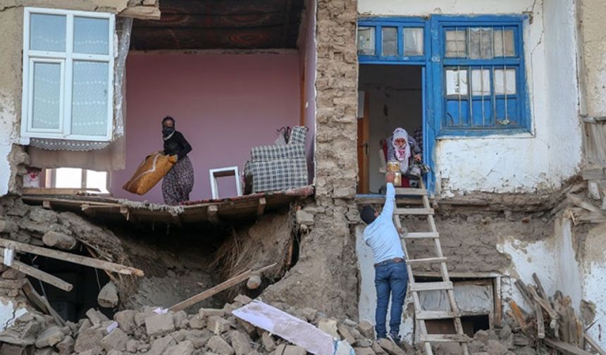 Van'daki yokluğu anlatan kareler