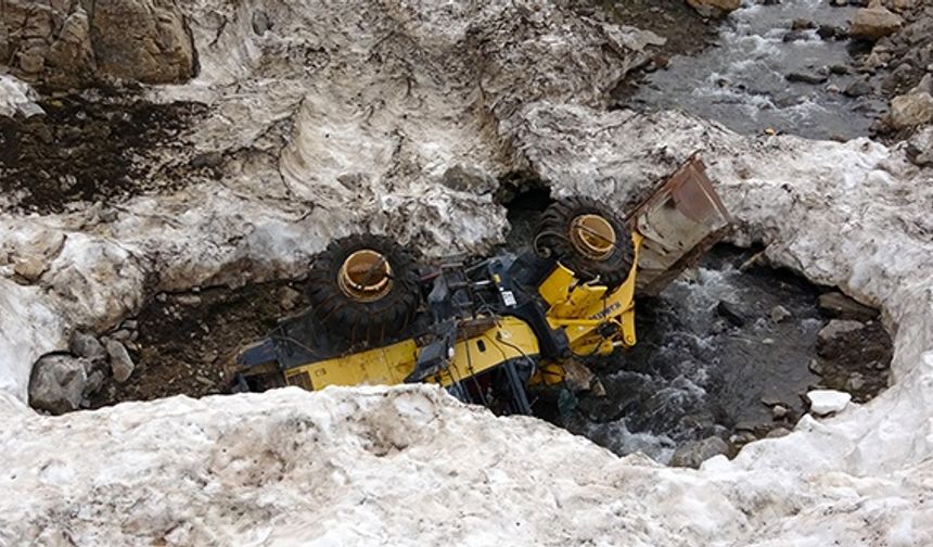 Van'daki çığ bölgesi 4 ay sonra görüntülendi!