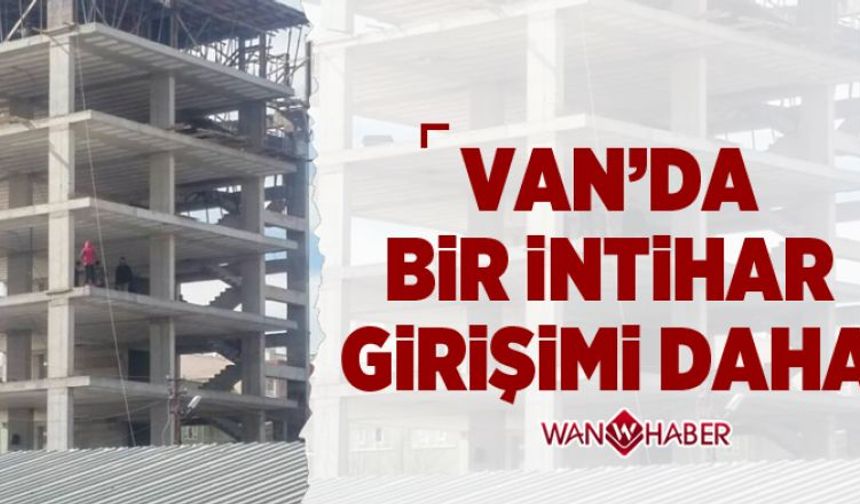 Van'da intihar girişimi