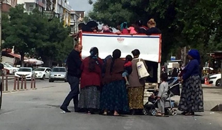 Tarım işçilerinin tehlikeli yolculuğu