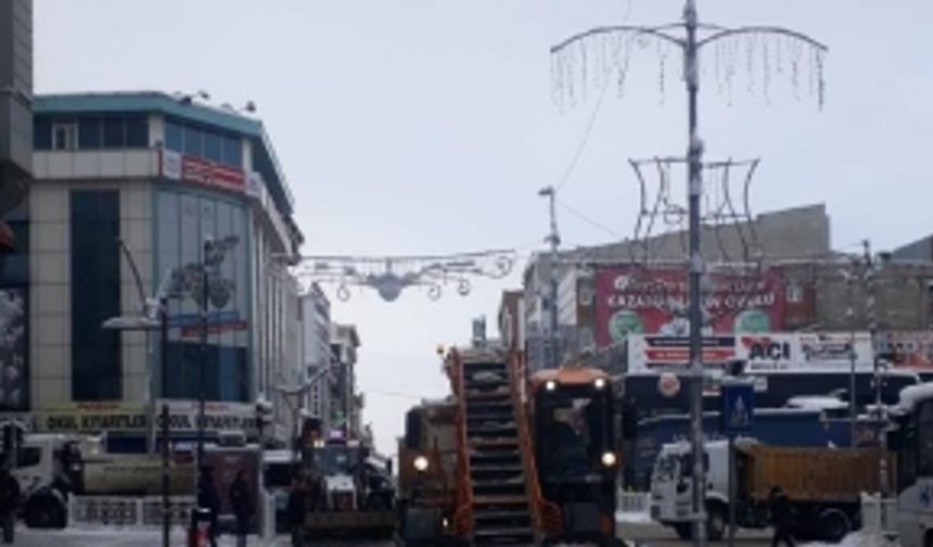 Van'da kapalı yolları ulaşıma açma çalışmaları sürüyor