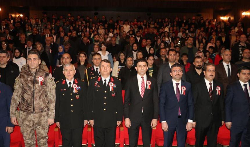 Van’da Çanakkale Zaferi ve Şehitleri Anma Programı düzenlendi