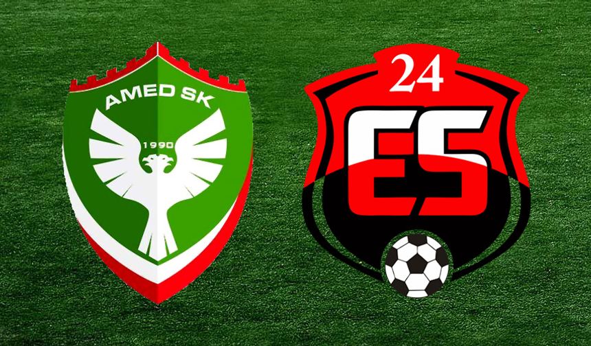 Amedspor 24 Erzincanspor maçı saat kaçta hangi kanalda?
