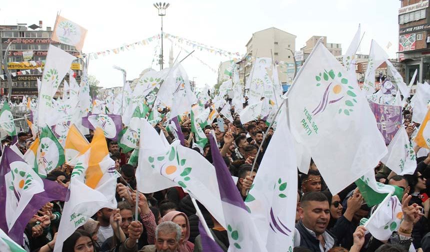 Yeşil Sol Parti, final mitingini Van’da düzenledi