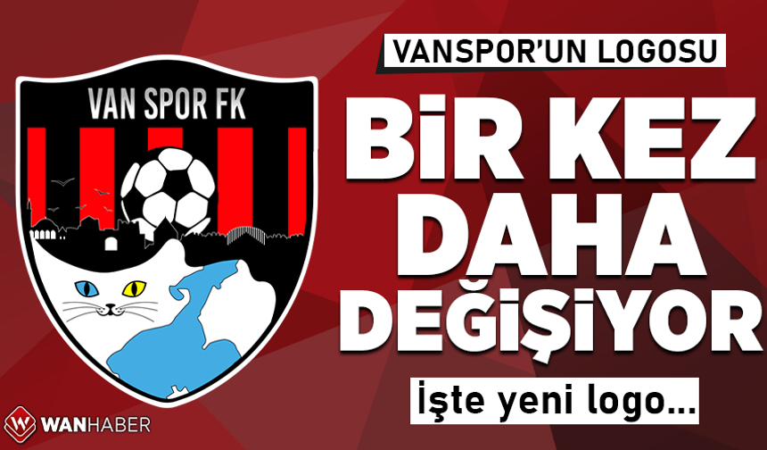 Vanspor FK Logosunu değiştirme kararı aldı İşte yeni logo
