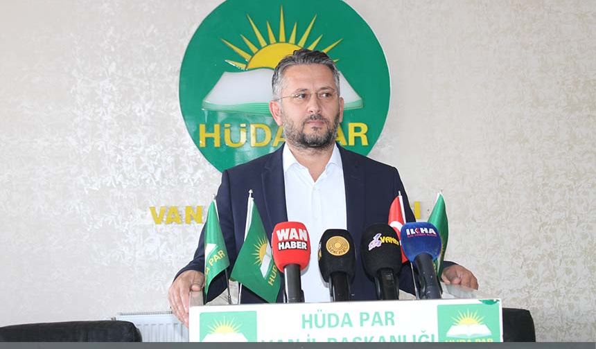 HÜDA-PAR Van İl Başkanı Rasim Sayğın: Van Mall AVM acilen açılmalı