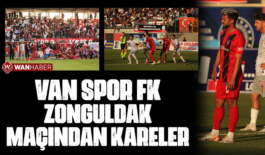 Van Spor, Zonguldak'ı tek golle yıktı!