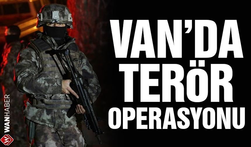 Van'da terör operasyonlarında 41 şüpheliye işlem yapıldı