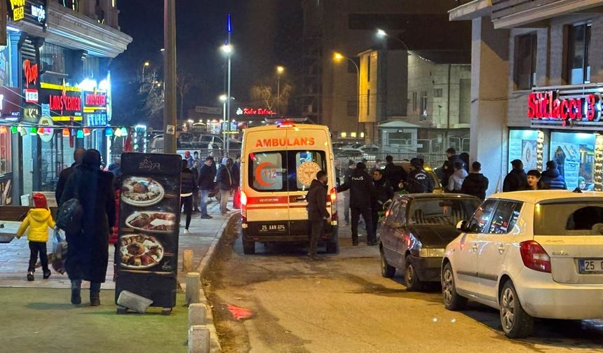 Erzurum'da bıçaklı kavgada 1 kişi yaralandı