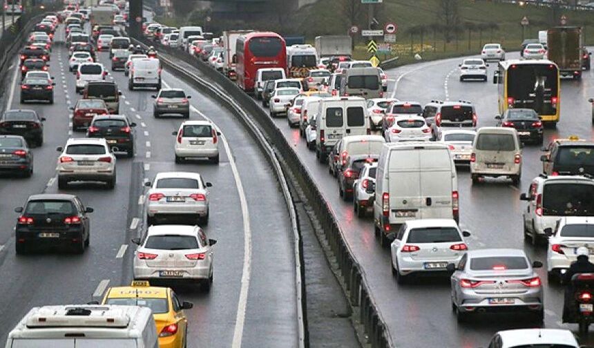 Trafiğe temmuzda 207 bin 508 taşıtın kaydı yapıldı