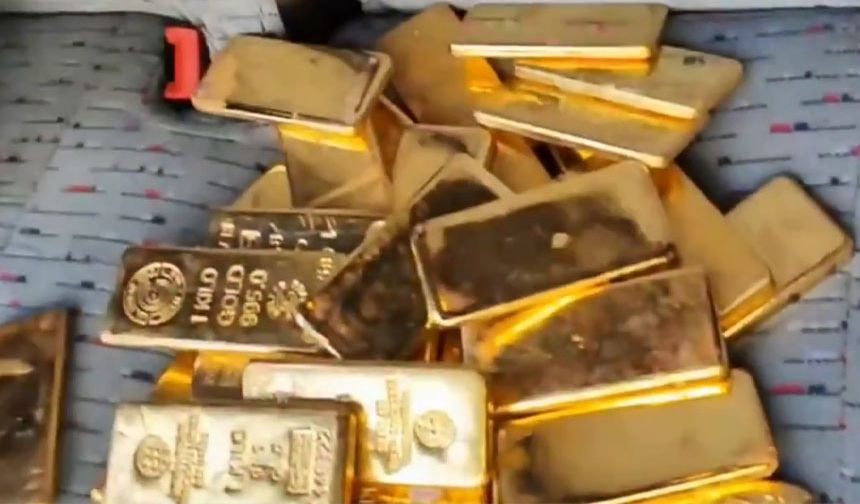 Van'da 88 kilo kaçak altın ele geçirildi
