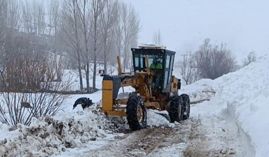 Van'da kapalı yollar ulaşıma açıldı
