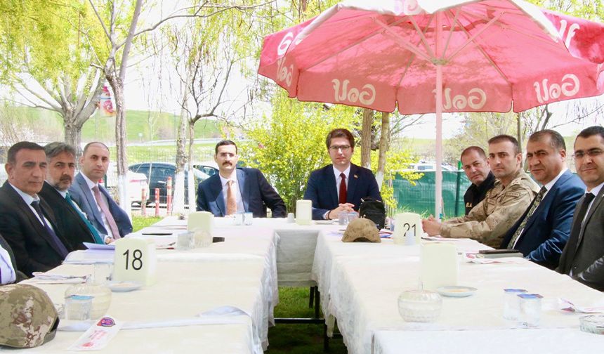 Erciş'te festival öncesi güvenlik toplantısı
