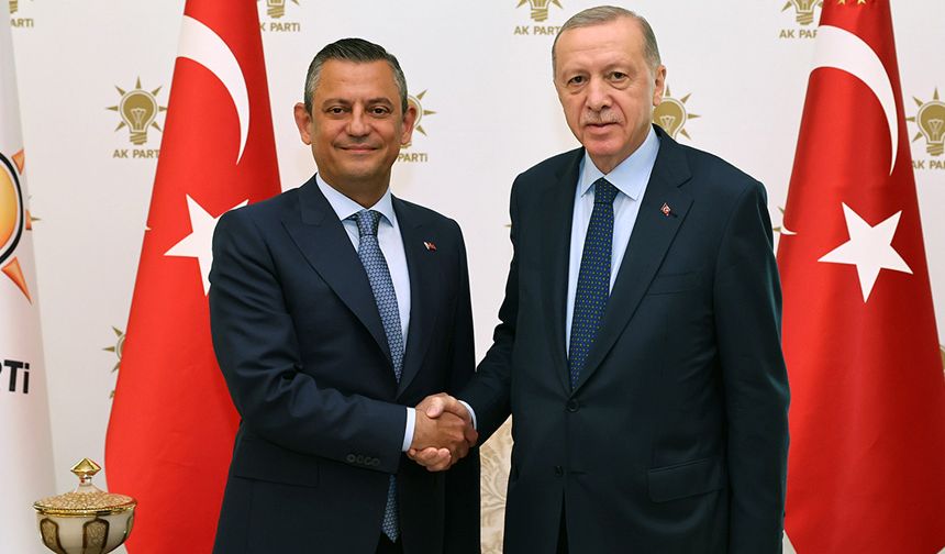 Erdoğan, CHP Genel Başkanı Özel’i kabul etti