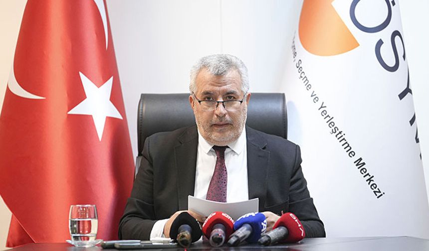 ÖSYM Başkanı Ersoy'dan KPSS'ye yönelik itirazlara ilişkin açıklama