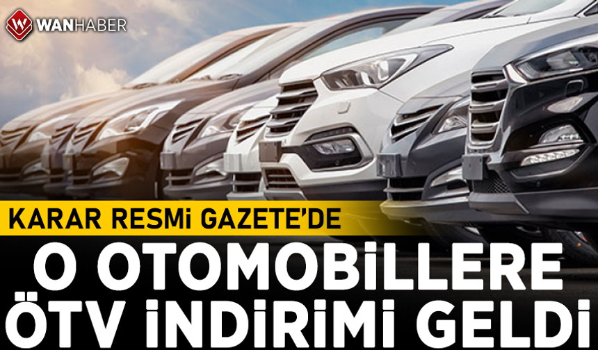 Araç alacaklar dikkat! Resmi Gazete'de yayımlandı: ÖTV indirimi geldi!