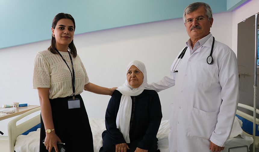 Kuzey Irak'tan gelen hasta Van'da sağlığına kavuştu