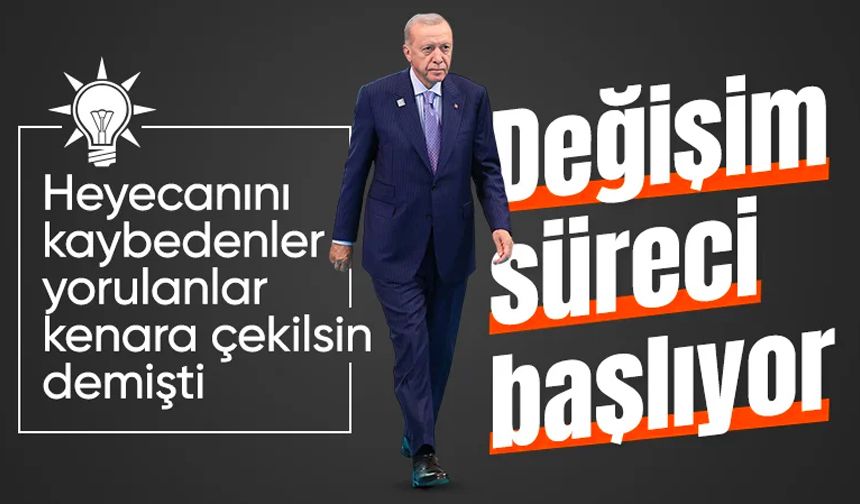 AK Parti'de değişim süreci: MKYK toplanıyor