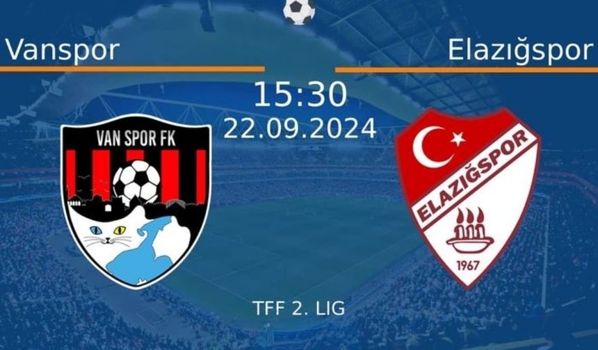 Vanspor-Elazığspor Maçı Öncesi Güvenlik Alarmı! Elazığspor Taraftarlarına Yasak mı Geliyor?