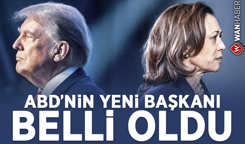 ABD'nin 47. başkanı Donald Trump oldu