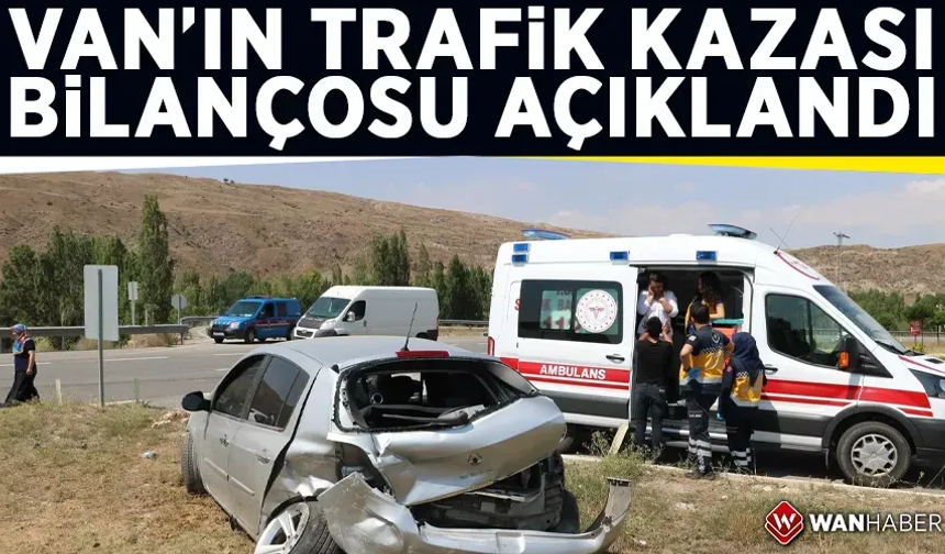 Van’ın Ekim ayına ait trafik kazası bilançosu açıklandı!