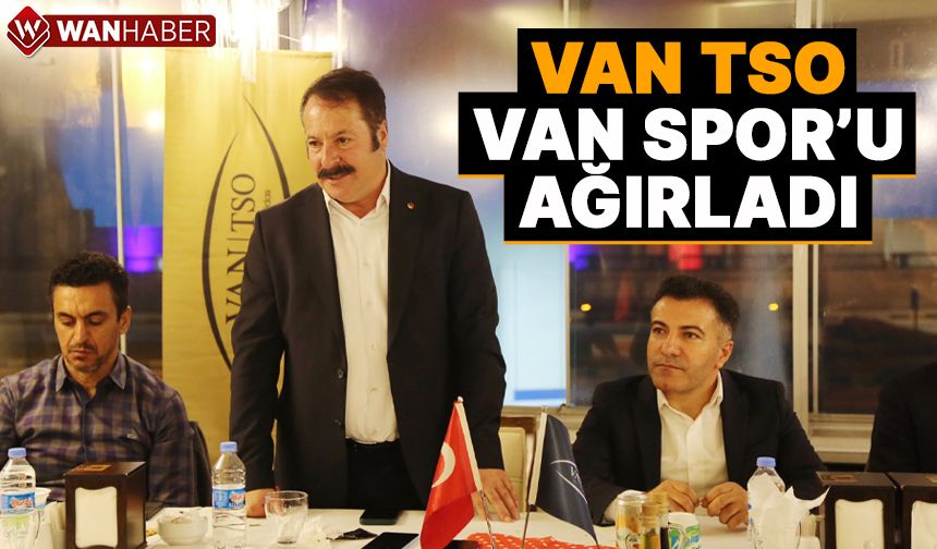 Zorlu maç öncesi Van Spor FK'ye moral yemeği