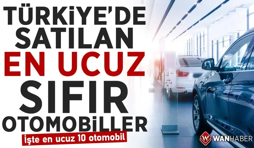 En ucuzu 1 milyon TL'ye dayandı: İşte aralık ayında satın alabileceğiniz 10 otomobil
