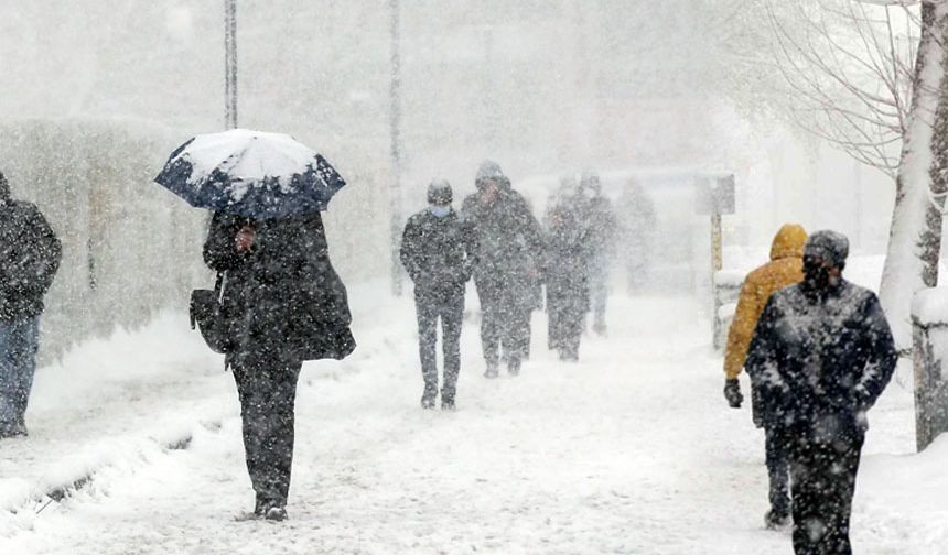 Meteoroloji'den kar, sağanak ve buzlanma uyarısı