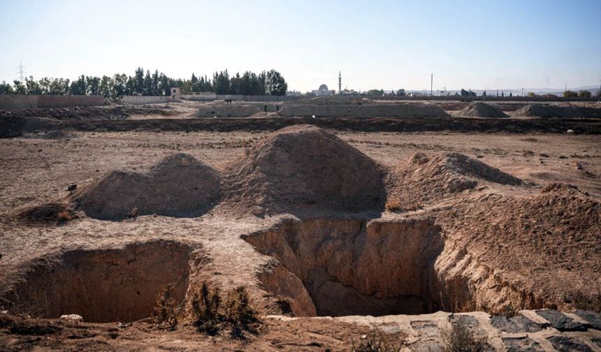 Şam’da toplu mezar ortaya çıktı