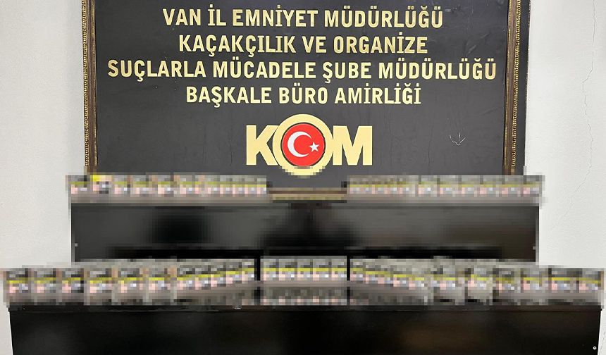 Van’da gümrük kaçakçılığı operasyonu