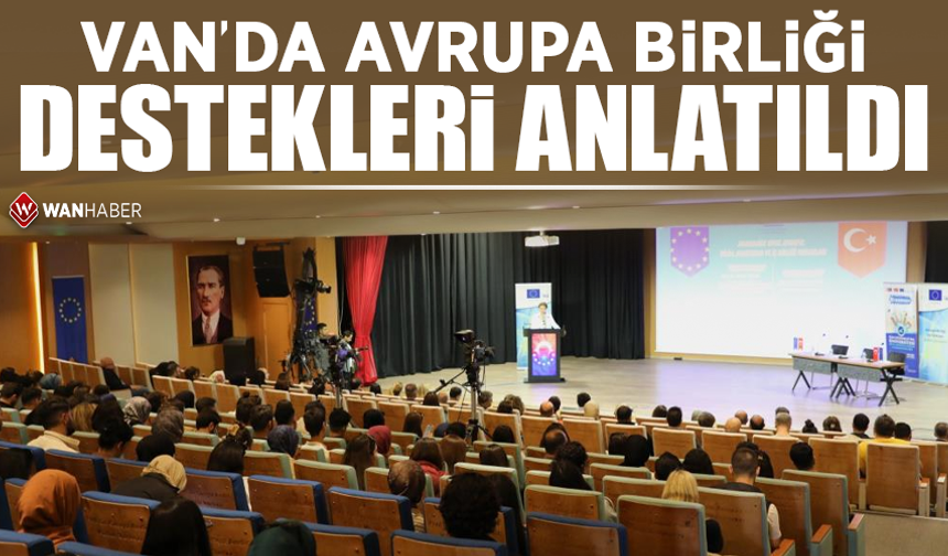 Van'da Avrupa Birliği destekleri anlatıldı