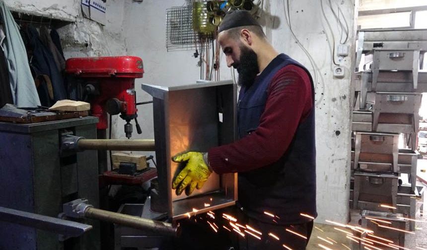 Van'ın tarihi çarşısında üretim arttı