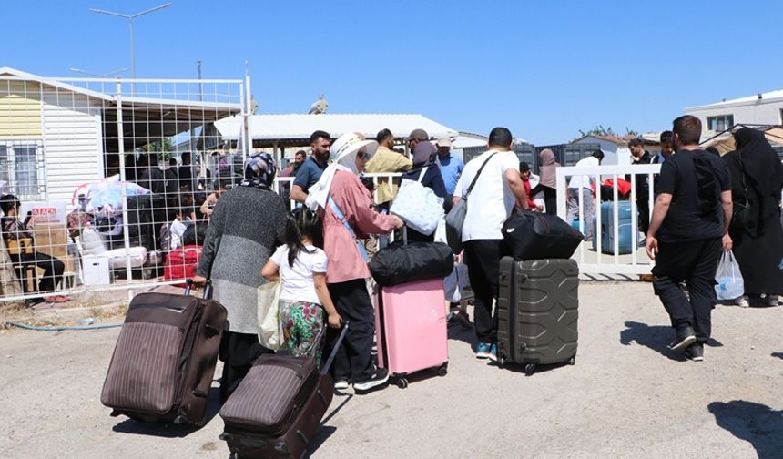 9 ayda 474 bin 18 Suriyeli ülkesine döndü