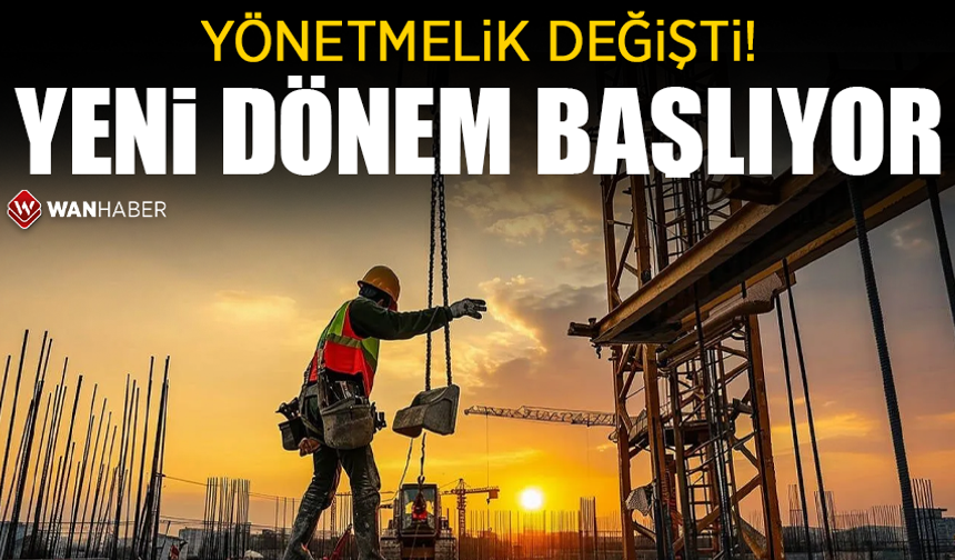 Yapı denetimi yönetmeliği güncellendi! Yeni dönem başladı