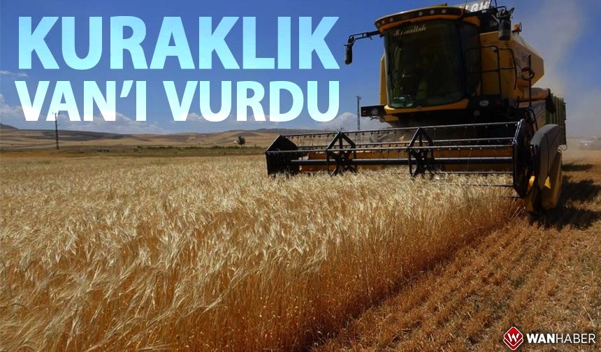 Yağışların az olması Vanlı çiftçileri olumsuz etkiledi