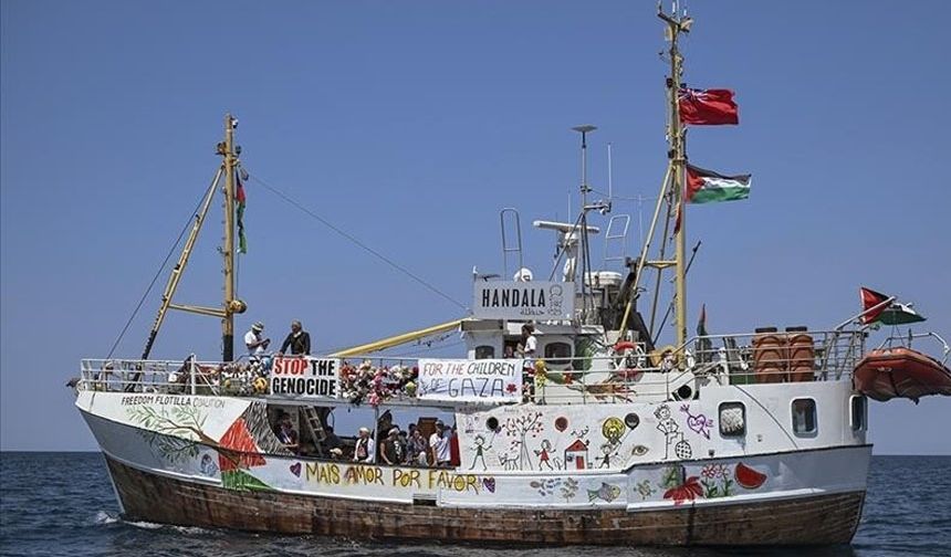Hanzala gemisindeki aktivistler, Aşdod Limanı'na ulaştı