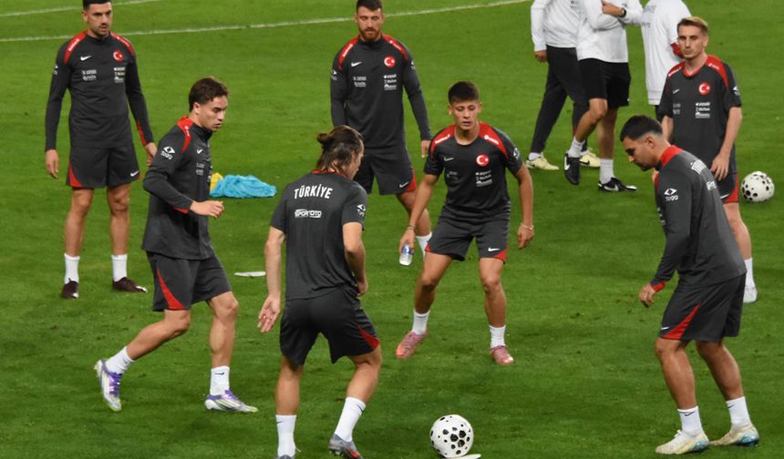 A Milli Futbol Takımı, İspanya maçına hazır