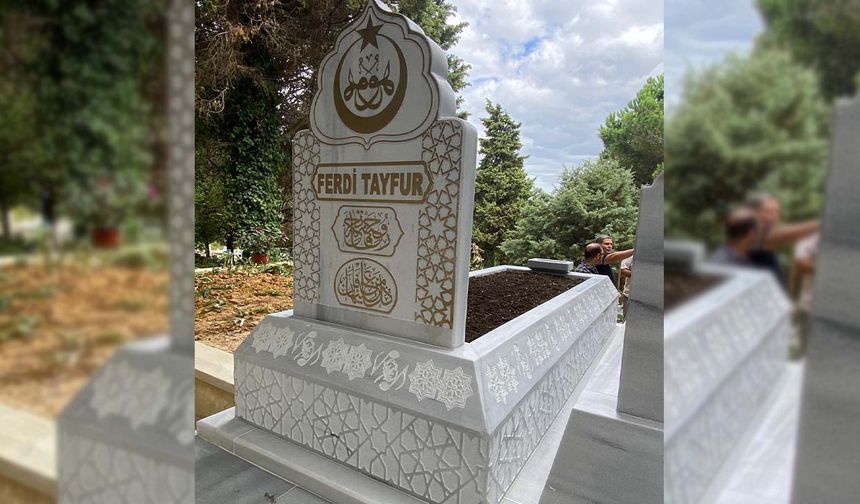 Devlet Bahçeli, Ferdi Tayfur'un kabrini yaptırdı