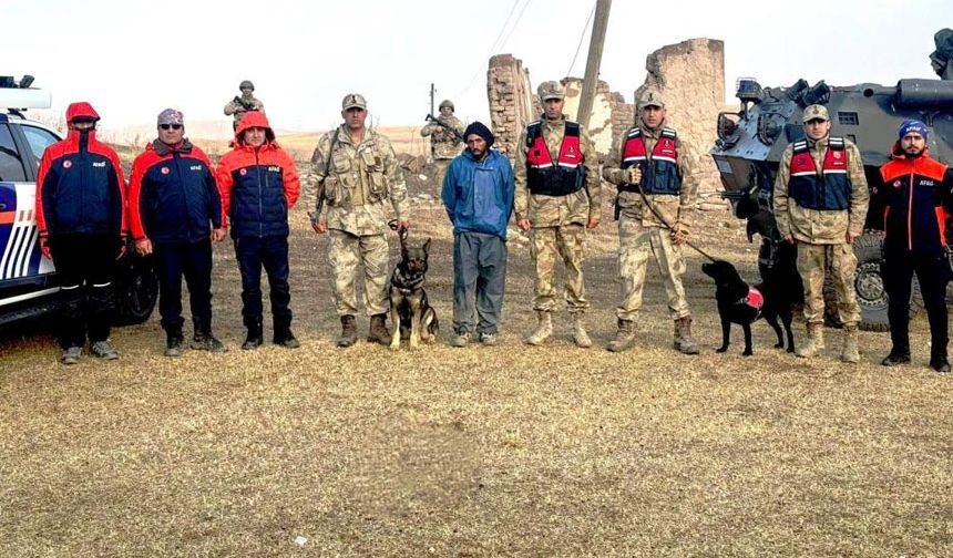 Van'da kayıp şahıs bulunup ailesine teslim edildi